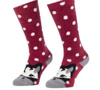 LeMieux Fluffy Character Adults Socks - Razzle