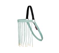 LeMieux Fly Fringe - Use With or Without Bridle or Headcollar - Silicone Dipped Ends - Aqua - Pony