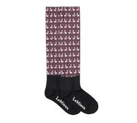 LeMieux Footsie Socks Llamas - Damson - Small