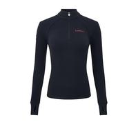 LeMieux Frances Quarter Zip Ladies Fleece - Thumbholes - Vents for Breathability - Navy - UK10