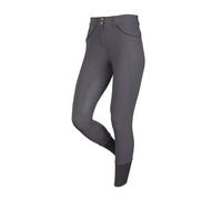 LeMieux Freya Jodhpurs for Women - Equestrian Riding Tights - Full Seat Ladies Horseback Riding Gear (Grey/UK 16)