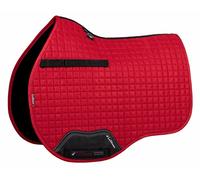LeMieux General Purpose Suede Square Saddle Pad - English Saddle Pads for Horses - Equestrian Riding Equipment and Accessories (Chilli - Small/Medium)