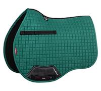 LeMieux General Purpose Suede Square Saddle Pad - English Saddle Pads for Horses - Equestrian Riding Equipment and Accessories (Peacock - Large)
