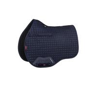 LeMieux General Purpose Suede Square Saddle Pad - English Saddle Pads for Horses - Equestrian Riding Equipment and Accessories (Navy - Large)