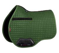 LeMieux General Purpose Suede Square Saddle Pad - English Saddle Pads for Horses - Equestrian Riding Equipment and Accessories (Hunter Green - Small/Medium)