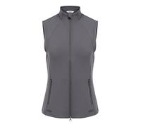 LeMieux Giselle Gilet in Grey - Zip Pockets - 2 Way Zip - Breathable Mesh Panels - Women's Sleeveless Jacket - UK 8