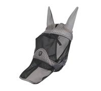 LeMieux Gladiator Full Fly Mask - Grey - Size: Extra Full