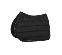LeMieux GP Work Pad - Fits Under General Purpose and Jumping Saddles - High Wither Profile & Girth Keeper - Black - Large