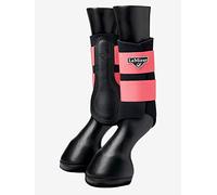 LeMieux Grafter Brushing Horse Boots - Protective Gear and Training Equipment - Equine Boots, Wraps & Accessories (Papaya/X-Large)