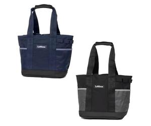LeMieux Grooming Tote Bag - Internal Dividers - Toggle Drawstring Top - Wipe Clean - Black