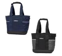LeMieux Grooming Tote - Perfect for the Yard and Travel - Wipe Clean Fabric - Drawstring Closure - Navy