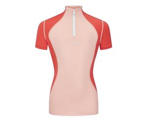 LeMieux Harlow Young Rider Childrens Short Sleeve Base Layer - Sugar Pink 7-8 Years