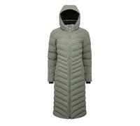 LeMieux Hayley Water Resistant Longline Puffer Ladies Coat - Waterproof to 10,000mm - Back Half Gusset and Inner Leg Straps - Recycled Synthetic Down Fill - Rosemary - UK10