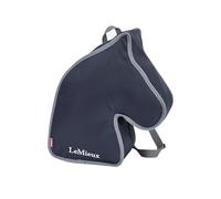 LeMieux Hobby Horse Carry Bag - Zipped Opening In Base for Pole and Side Pocket for Detachable Pole - Take Your Hobby Horse On The Go - Navy