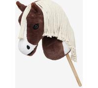 LeMieux Hobby Horse Flash - Striking Skewbald - Detachable Pole - Realistic Head - Perfect for Kids - Suitable for Ages 3+