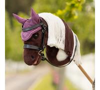 LeMieux Hobby Horse Fly Hood - Mallow - Dark Pink
