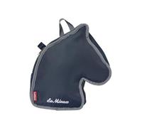 LeMieux Hobby Horse Mini Carry Bag - Backpack - Navy | Childrens Backpack for Mini Hobby Horse - Hole in Base for Pole - Adjustable Straps