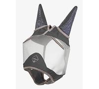 LeMieux Horse ArmourShield Pro Half Fly Mask with Soft Bamboo Lining - UV Protective & Breathable Mesh - Grey - Small
