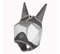 LeMieux Horse ArmourShield Pro Half Fly Mask with Soft Bamboo Lining - UV Protective & Breathable Mesh - Grey - Large