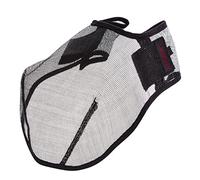 LeMieux Horse Comfort Shield Nose Filter in Black - Fine Mesh - Easily Adjusted - Large - Pack of 2
