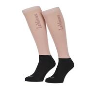 LeMieux Horse Riding Competition Socks - Twin Pack - Blossom - XS