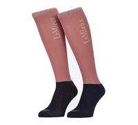 LeMieux Socks My Competition - Peony - Twin Pack XS
