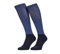 LeMieux Horse Riding Competition Socks - Twin Pack - Shadow - S