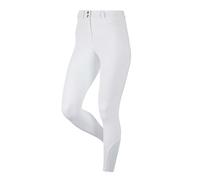 LeMieux Isabelle Knee Grip Breeches - Four Way Stretch - Belt Loops - White - UK12