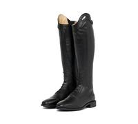 LeMieux Junior Field Childrens Tall Leather Horse Riding Boots - Black Childs 1 UK