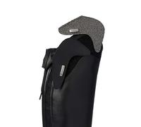 LeMieux Junior Interchangeable Riding Boot - Childrens Long Leather Horse Riding Boot - Regular Height Calf - Black - UK3