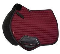LeMieux Junior Pro GP/Jump Square Saddle Pad - Burgundy