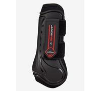 LeMieux Junior Pro Horse Tendon Boots - Protective Gear and Training Equipment - Equine Boots, Wraps & Accessories - Tendon Protection and Support (Black/X-Small)