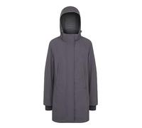 LeMieux Junior Pro Waterproof Coat in Navy - Fully Lined & Taped Seams - Two Way Front Zip - Waterproof Rain Jacket for Horse Riding, Walking & Hiking - Detachable & Adjustable Hood