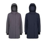 LeMieux Junior Pro Waterproof Coat in Navy - Fully Lined & Taped Seams - Two Way Front Zip - Waterproof Rain Jacket for Horse Riding, Walking & Hiking - Detachable & Adjustable Hood - Age 11-12 Years