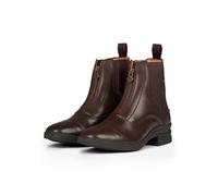 LeMieux Junior Zip Childrens Leather Paddock Boot - Brown Childs 4 UK