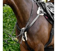 LeMieux Kudos 5 Point Bridge Breastplate - Black - Size: Cob