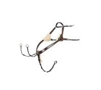 LeMieux Kudos 5 Point Bridge Breastplate - Brown - Cob