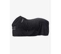 LeMieux Kudos Fleecer Cooler Rug - Polar Fleece - Sweat Wicking and Cooling - Black - 6ft3ins