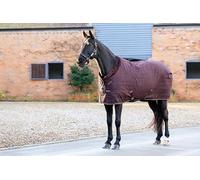 LeMieux Kudos Luxe Lined Stable Rug - Faux Fur Lined - 1000 Denier Rip Stop - Anti-static Microfibre Lining - Damson - 7ft0