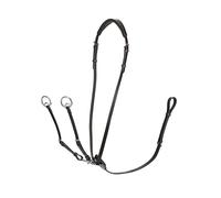 LeMieux Kudos Running Martingale - Brown/Silver Cob