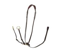 LeMieux Kudos Running Martingale - Havana/Brass Full