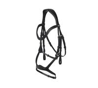 LeMieux Kudos Sport Bridle - Black/Silver - Cob