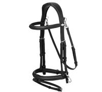 LeMieux Work Bridle – Kudos – with Flash – Black Cob