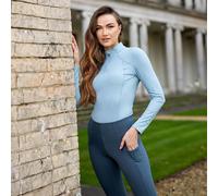 LeMieux Ladies Baselayer - Womens Horse Riding Base Layer Tops - Glacier - Size: UK8