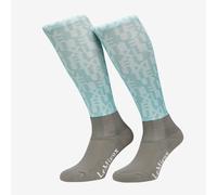 LeMieux Ladies Casey Footsie Socks - Glacier - Size: One Size