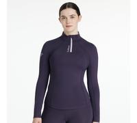 LeMieux Ladies Classique Base Layer - Juniper - Womens Horse Riding Base Layer Tops - Purple - Size: UK8