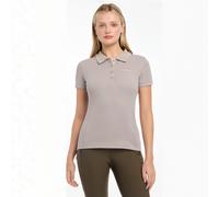 LeMieux Ladies Classique Polo Shirt - Ash - Size: UK10
