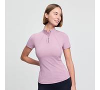 LeMieux Ladies Classique Short Sleeve Base Layer - Fondant - Womens Horse Riding Base Layer Tops - Light Pink - Size: UK12