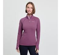LeMieux Ladies Frances Quarter Zip Fleece - Mallow - Dark Pink - Size: UK8