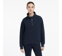 LeMieux Ladies Keira Quarter Neck Sweat - Navy - Size: UK8